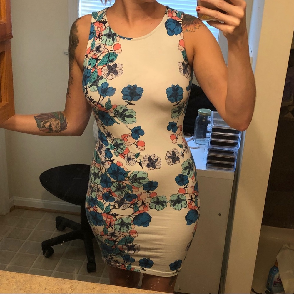 H&M Floral party dress